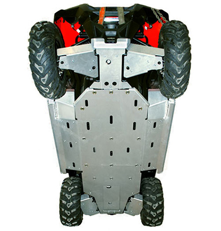 RZR S 800 Skid Plates